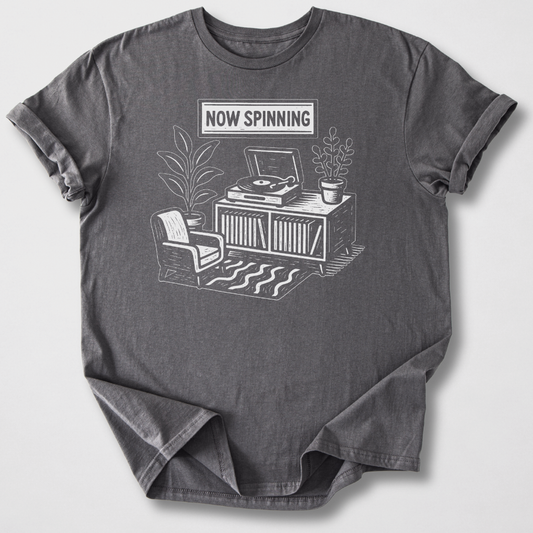 Now Spinning Vinyl T-Shirt