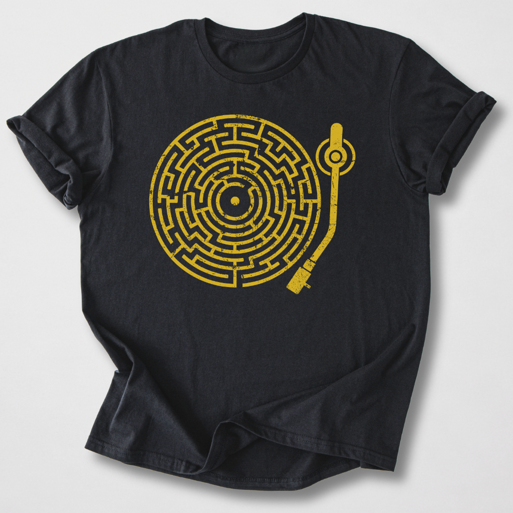 Lost In The Grooves Vinyl T-Shirt