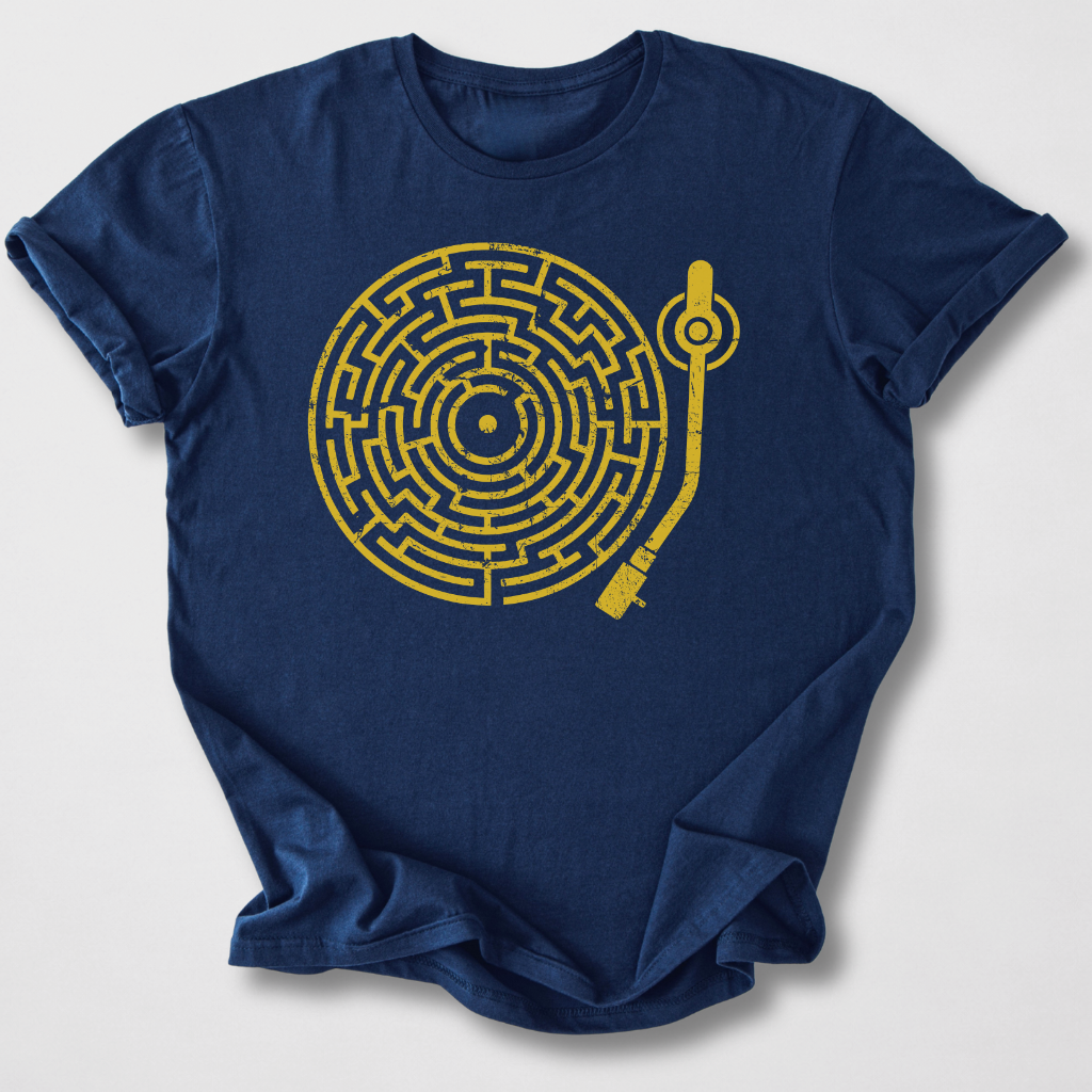 Lost In The Grooves Vinyl T-Shirt