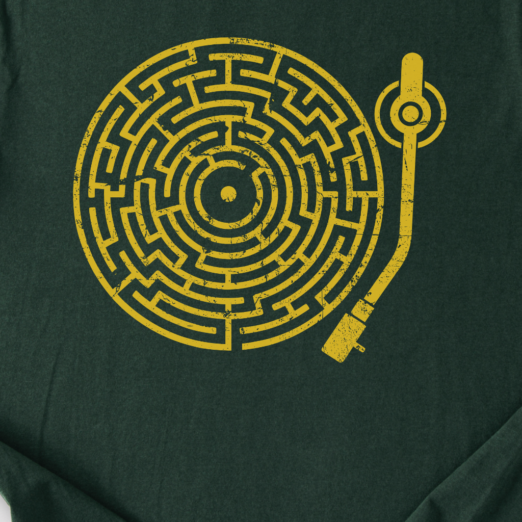 Lost In The Grooves Vinyl T-Shirt
