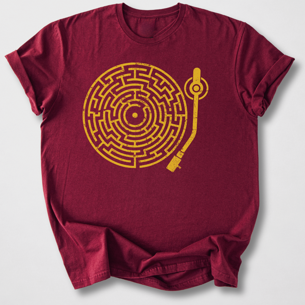 Lost In The Grooves Vinyl T-Shirt