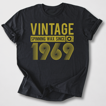 Spinning Wax Since 1969 Vinyl T-Shirt