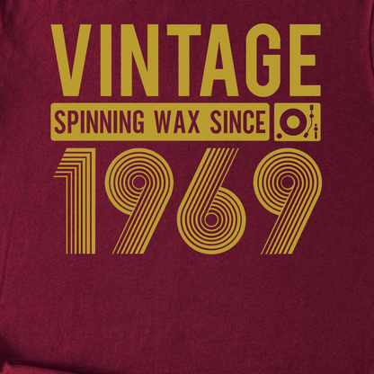 Spinning Wax Since 1969 Vinyl T-Shirt