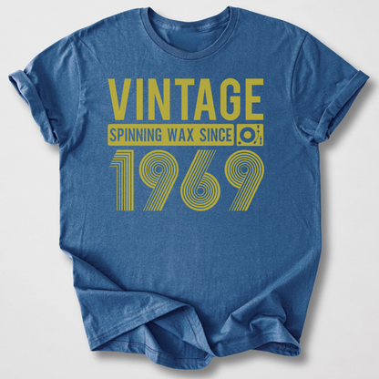 Spinning Wax Since 1969 Vinyl T-Shirt