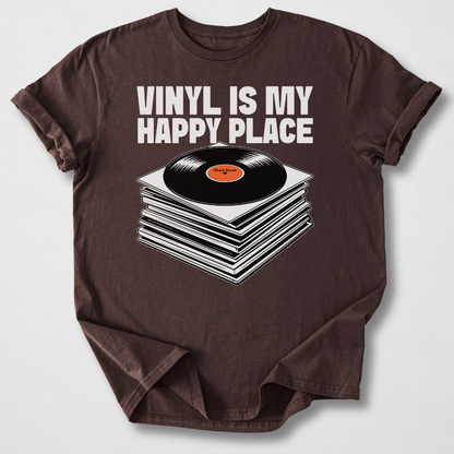 Vinyl Is My Happy Place T-Shirt