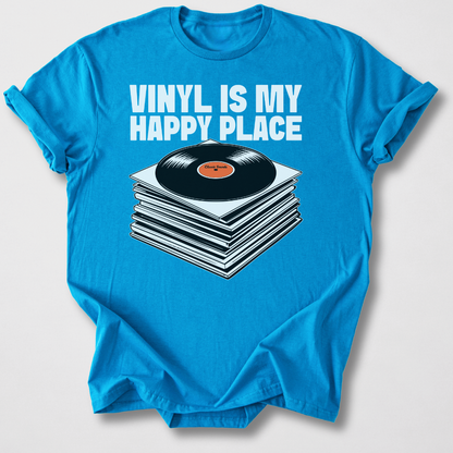Vinyl Is My Happy Place T-Shirt