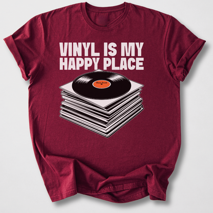 Vinyl Is My Happy Place T-Shirt