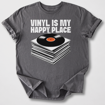 Vinyl Is My Happy Place T-Shirt