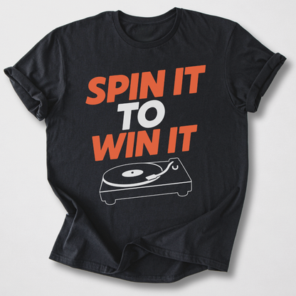 Spin It To Win It Vinyl T-Shirt