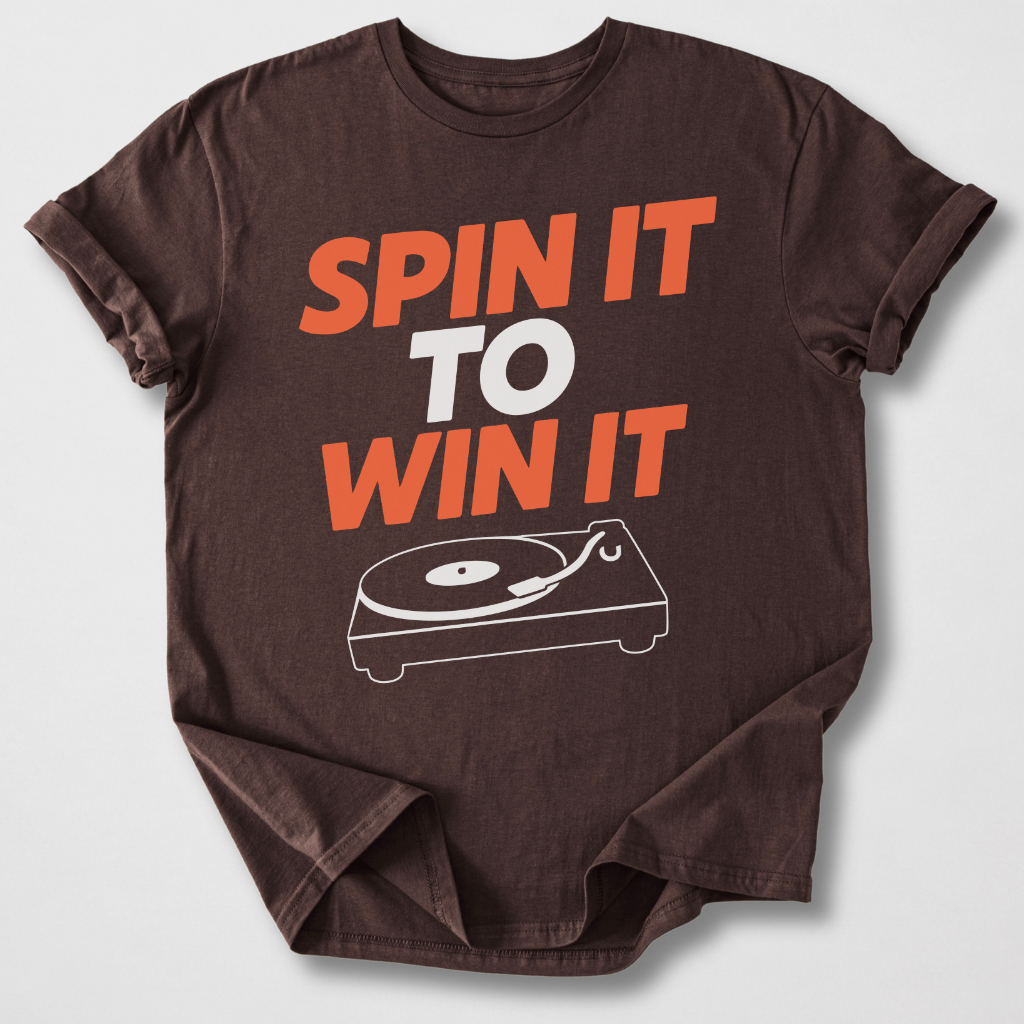 Spin It To Win It Vinyl T-Shirt