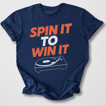 Spin It To Win It Vinyl T-Shirt