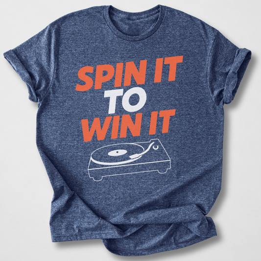 Spin It To Win It Vinyl T-Shirt