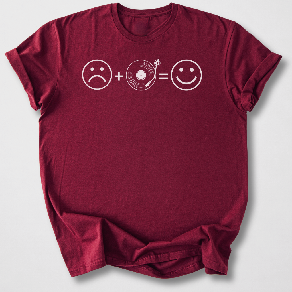 Vinyl = Happiness T-Shirt