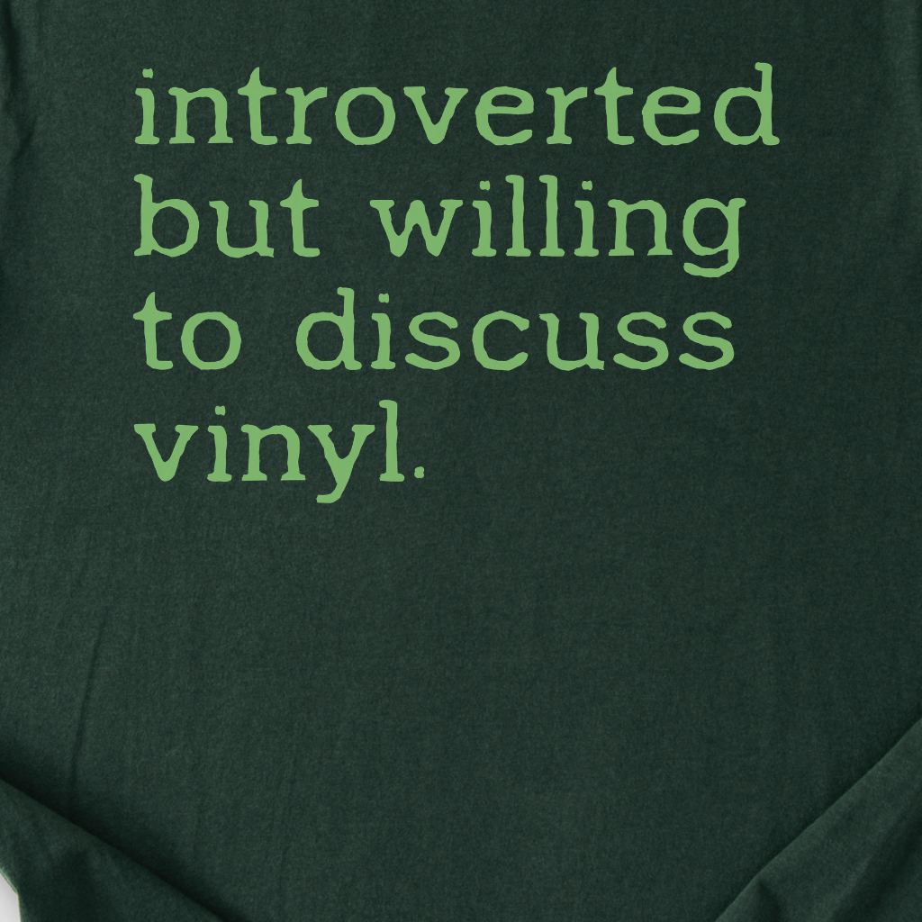 Willing To Discuss Vinyl T-Shirt
