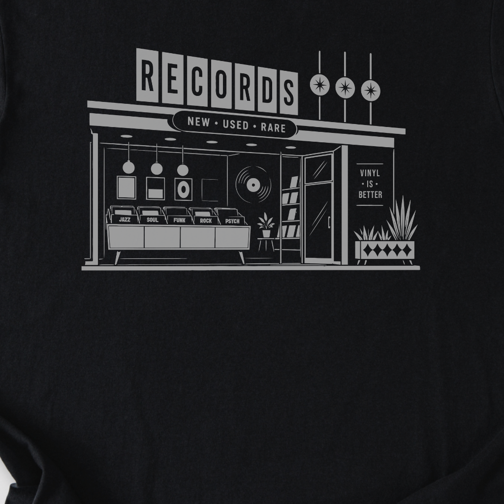Classic Record Shop T-Shirt