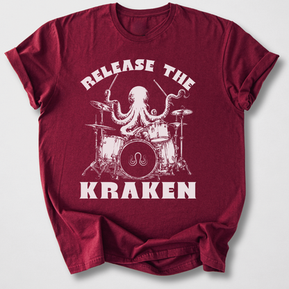 Release The Kraken Drum T-Shirt
