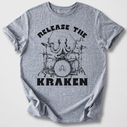 Release The Kraken Drum T-Shirt