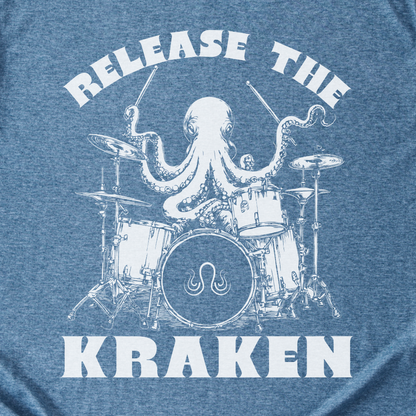 Release The Kraken Drum T-Shirt
