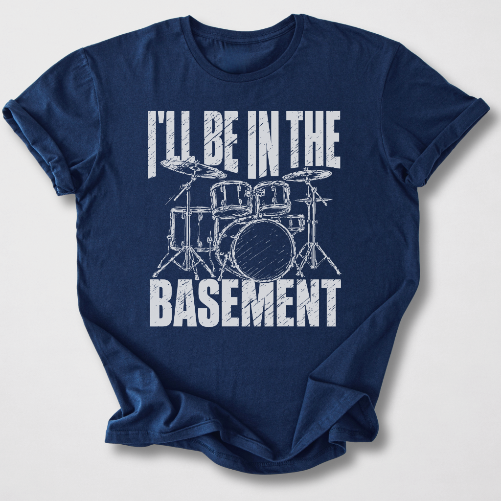 In The Basement Drum T-Shirt