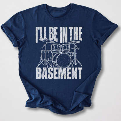 In The Basement Drum T-Shirt