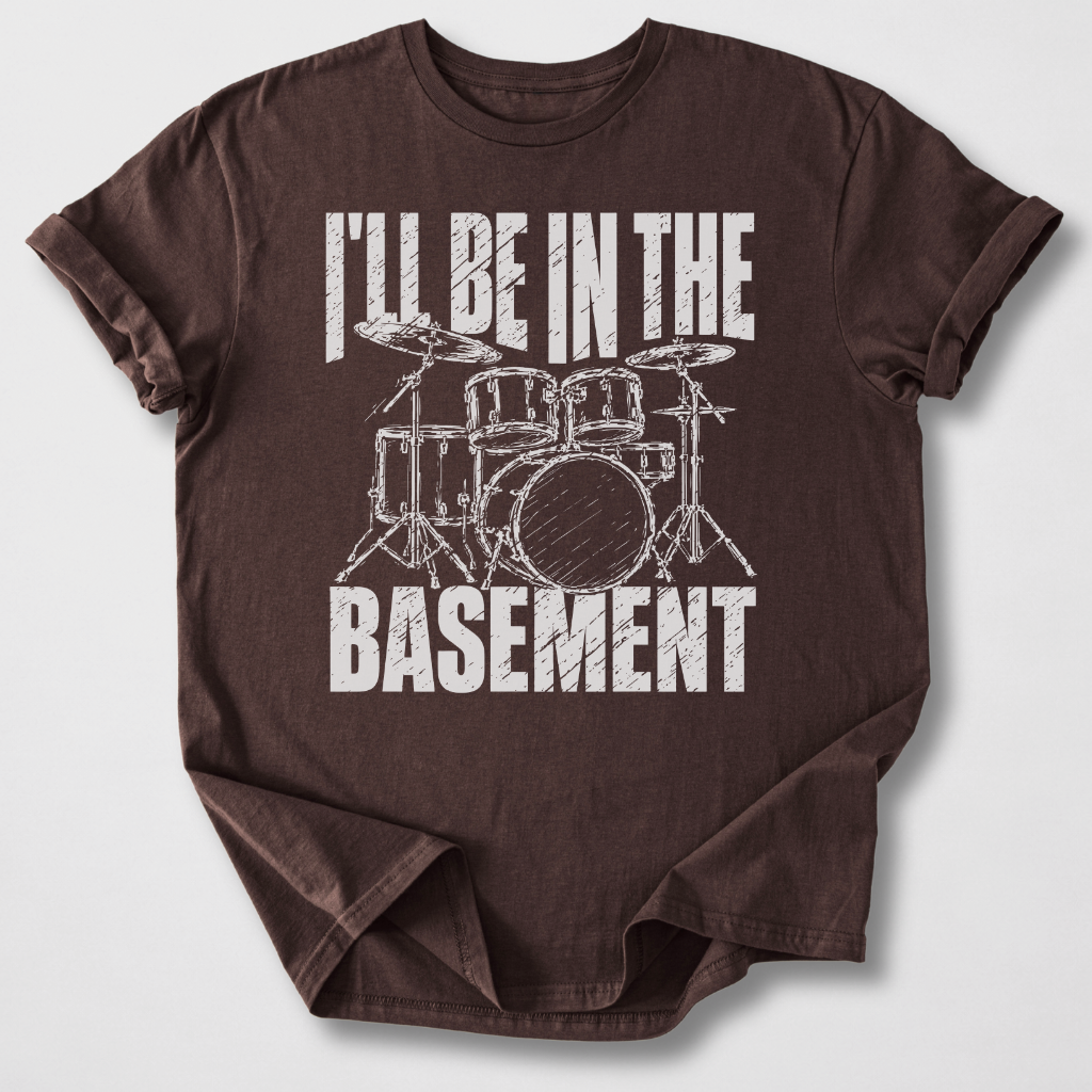 In The Basement Drum T-Shirt