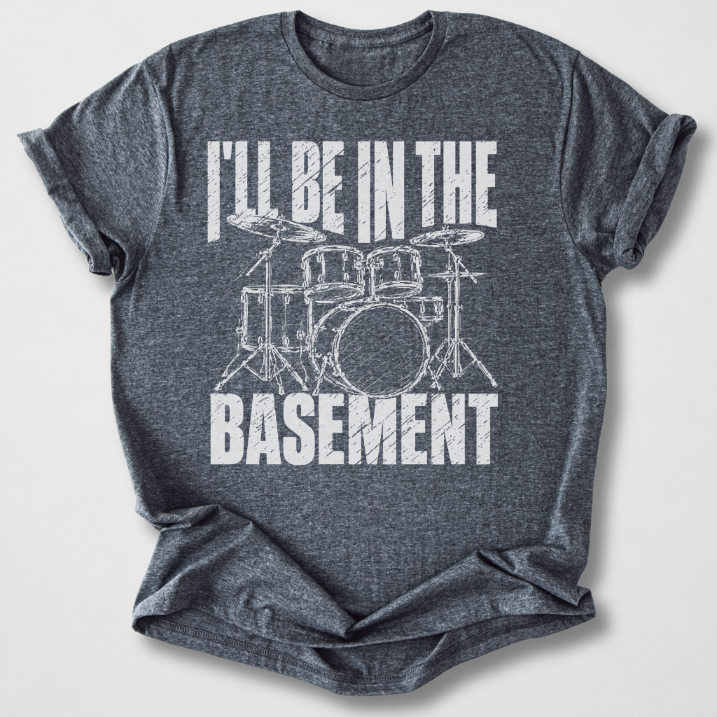 In The Basement Drum T-Shirt