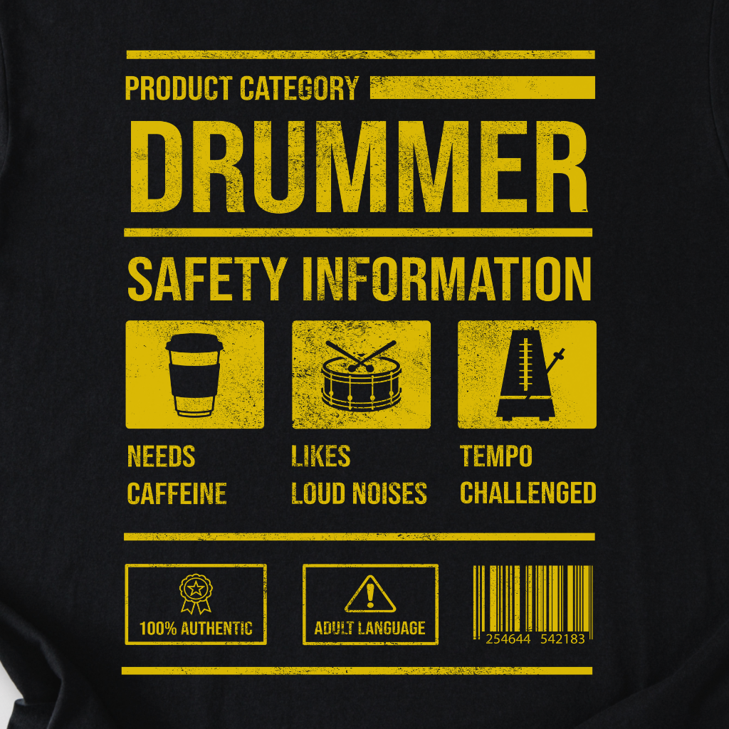 Drummer Safety T-Shirt