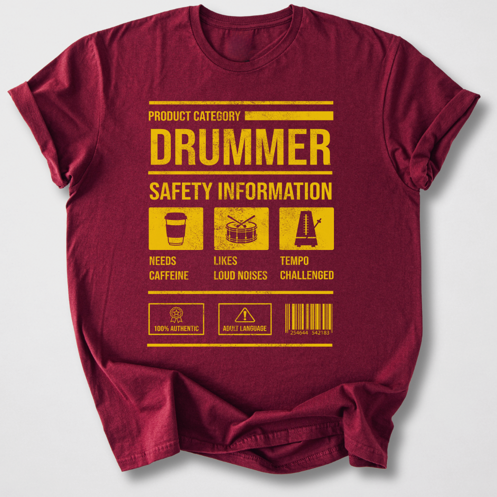 Drummer Safety T-Shirt