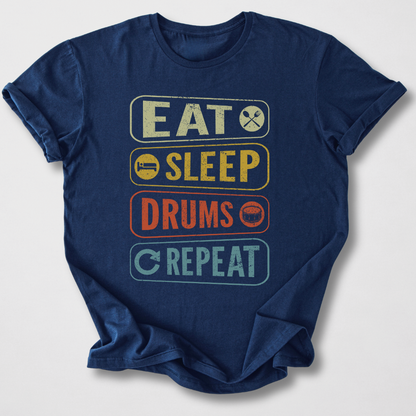 Eat Sleep Drums Repeat T-Shirt