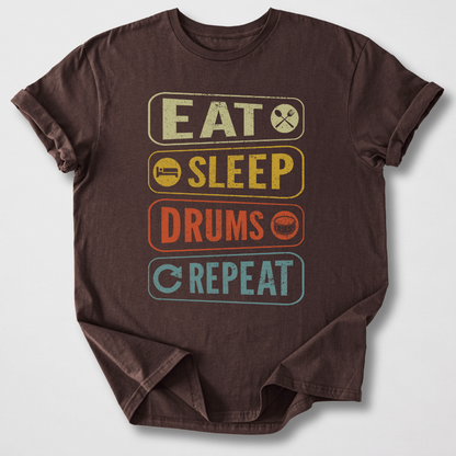 Eat Sleep Drums Repeat T-Shirt