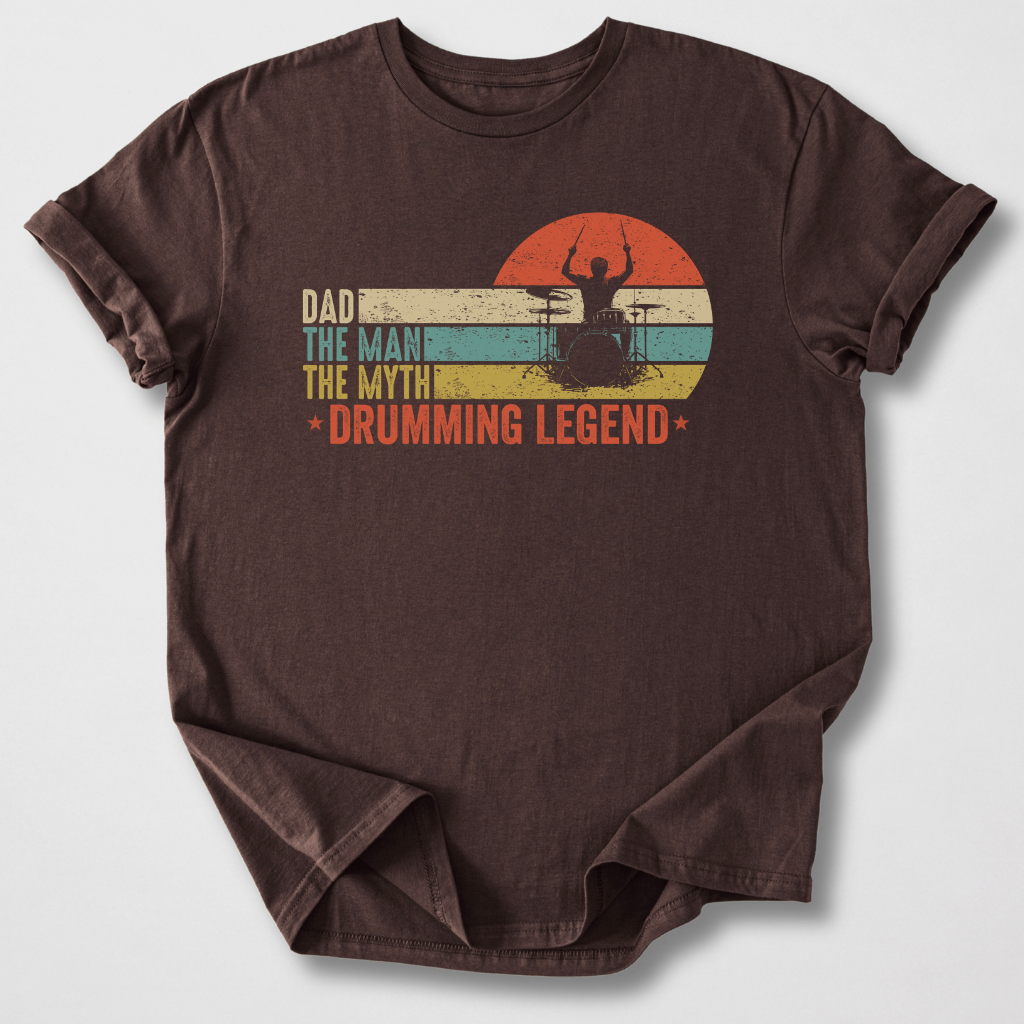 Dad Drumming Legend T-Shirt