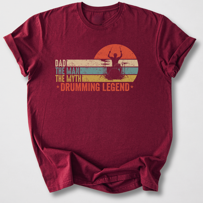 Dad Drumming Legend T-Shirt