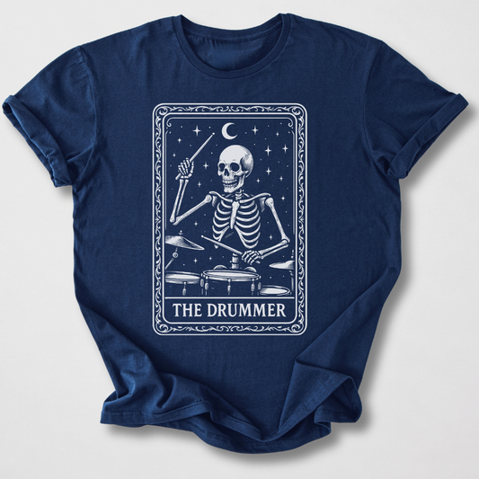 The Drummer Tarot Card T-Shirt