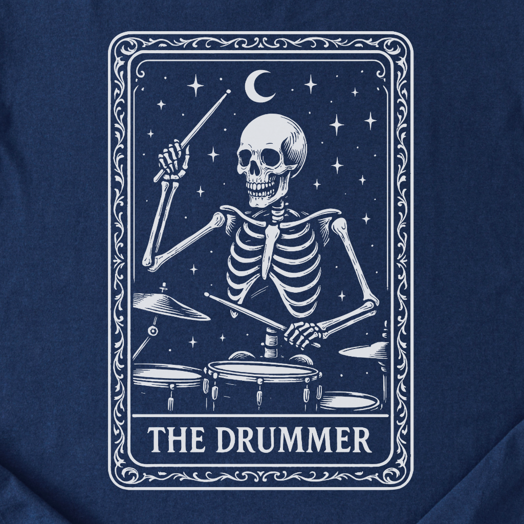 The Drummer Tarot Card T-Shirt