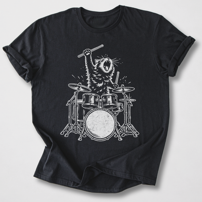 Purr-cussion Drum T-Shirt