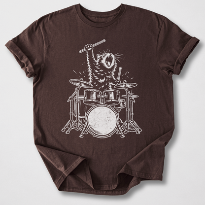 Purr-cussion Drum T-Shirt