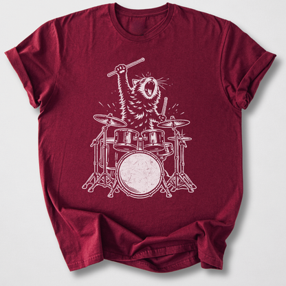 Purr-cussion Drum T-Shirt