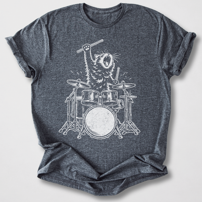 Purr-cussion Drum T-Shirt