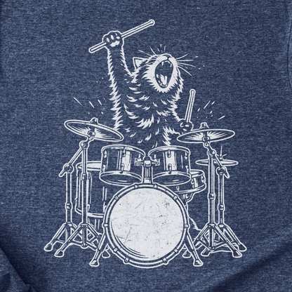 Purr-cussion Drum T-Shirt