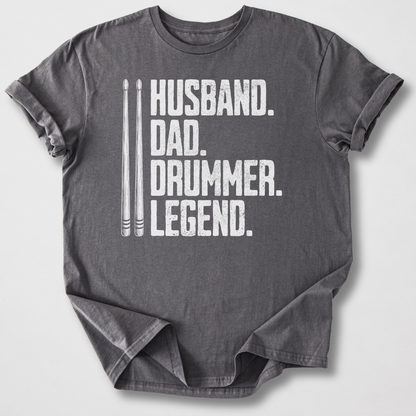 Husband Dad Drummer T-Shirt