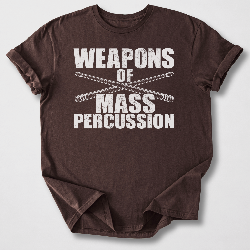 Percussion Weapons Drum T-Shirt