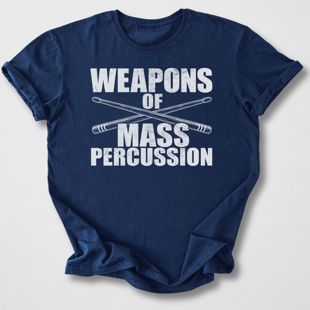 Percussion Weapons Drum T-Shirt
