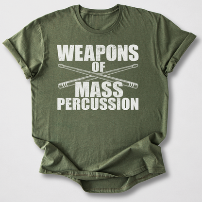 Percussion Weapons Drum T-Shirt