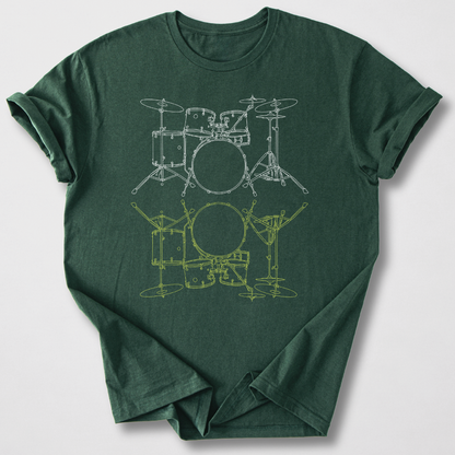Drums Reflection T-Shirt