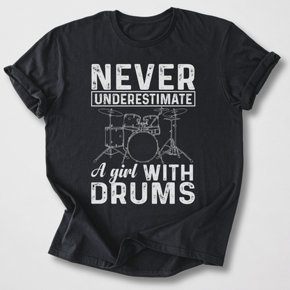 Drummer Girl T-Shirt