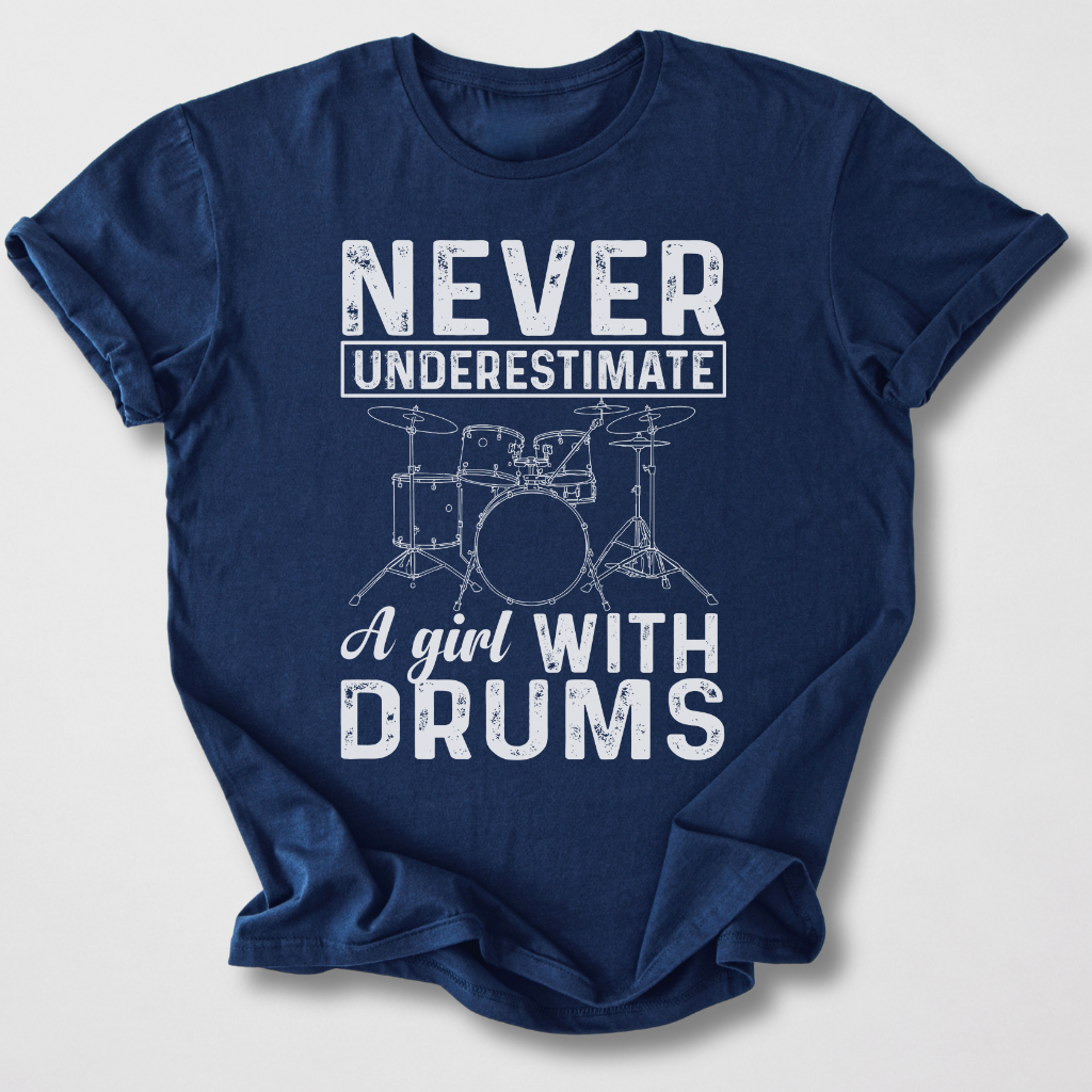 Drummer Girl T-Shirt