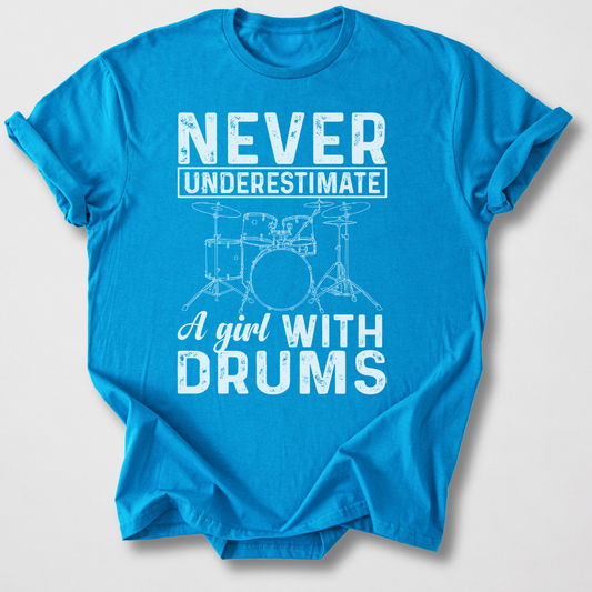 Drummer Girl T-Shirt