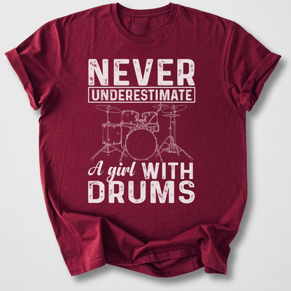 Drummer Girl T-Shirt