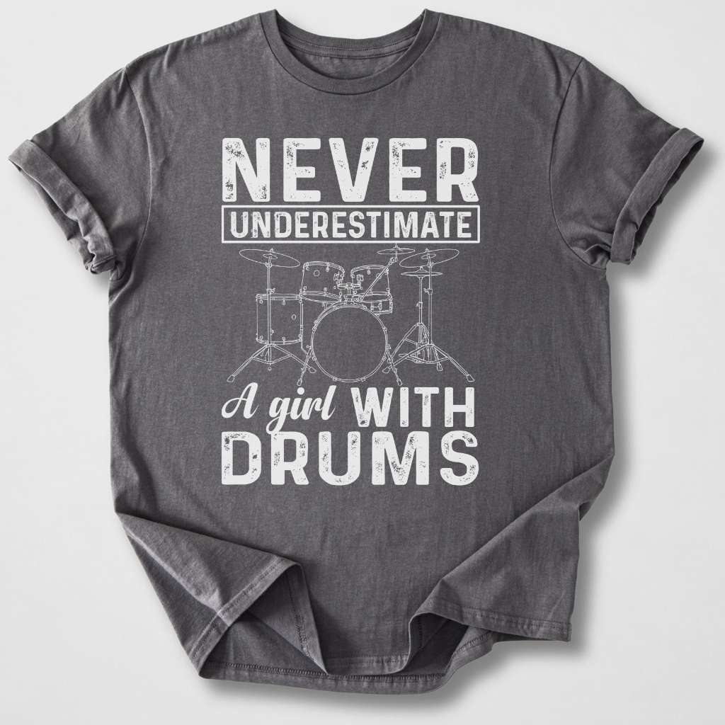 Drummer Girl T-Shirt