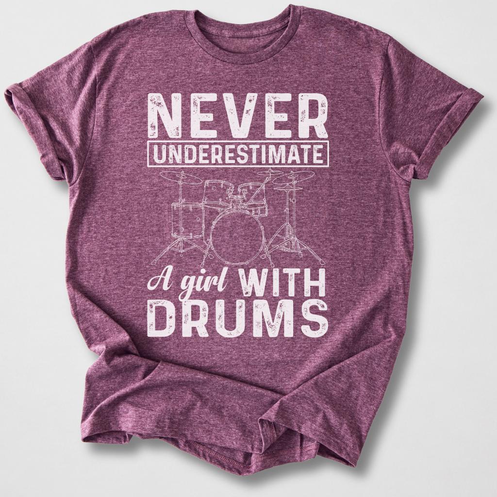 Drummer Girl T-Shirt